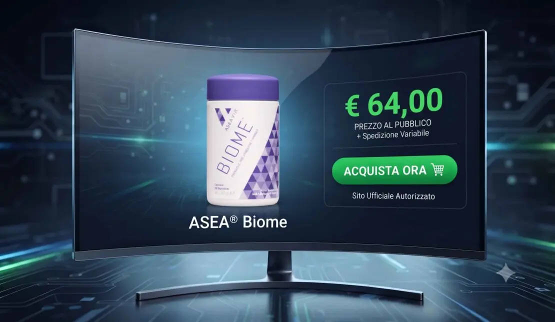 Integratore ASEA VIA Biome in offerta al prezzo di 64 euro