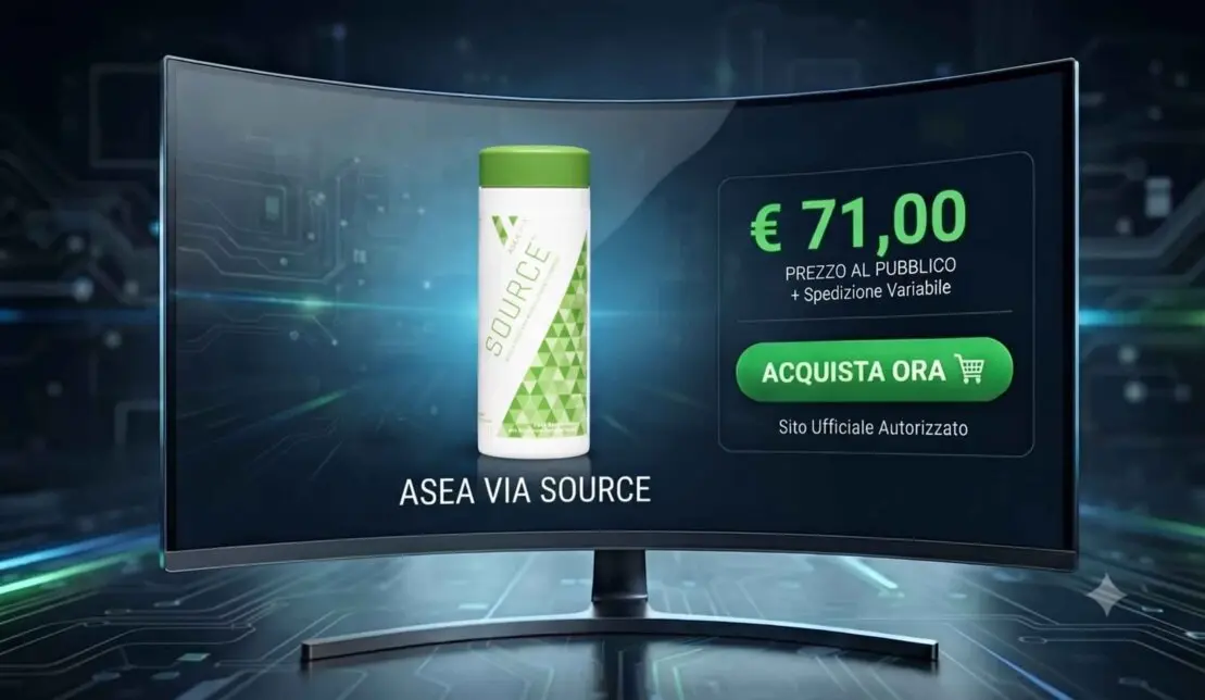 Flacone integratore ASEA VIA Source - 71 euro